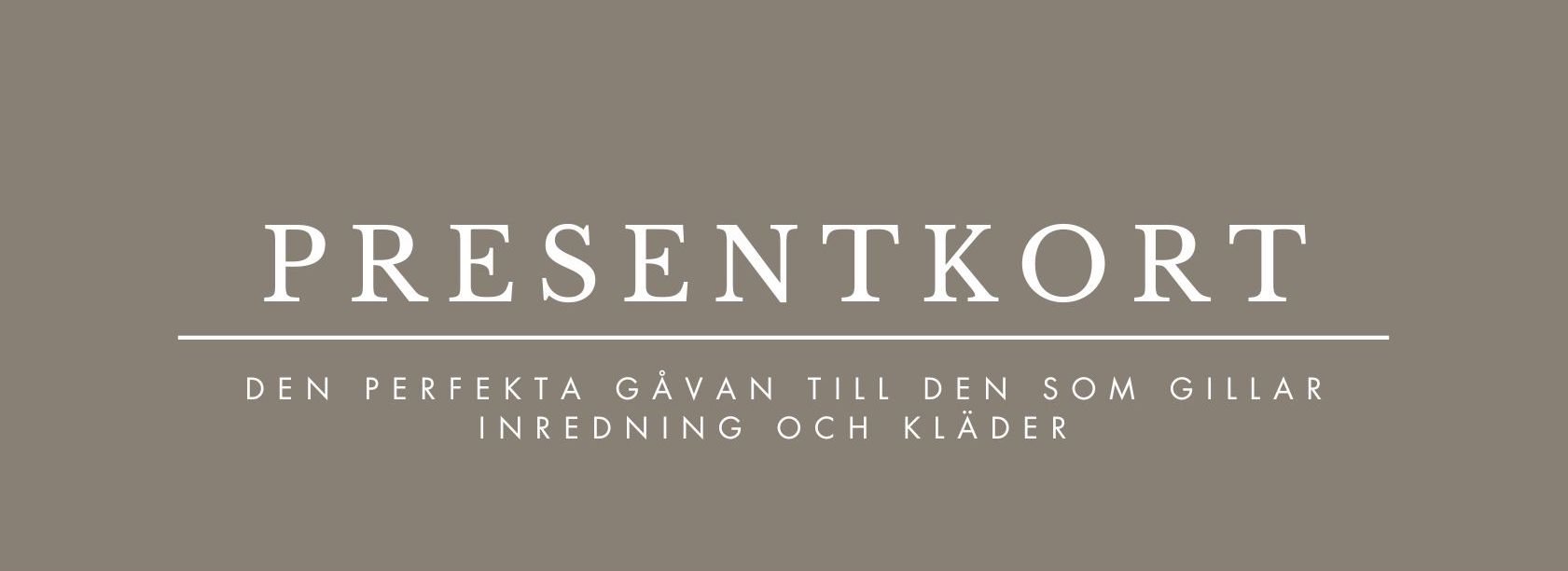 Presentkort från Onödigt Snyggt
